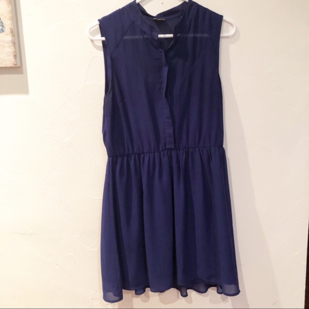 urban outfitters | tank top button down dress